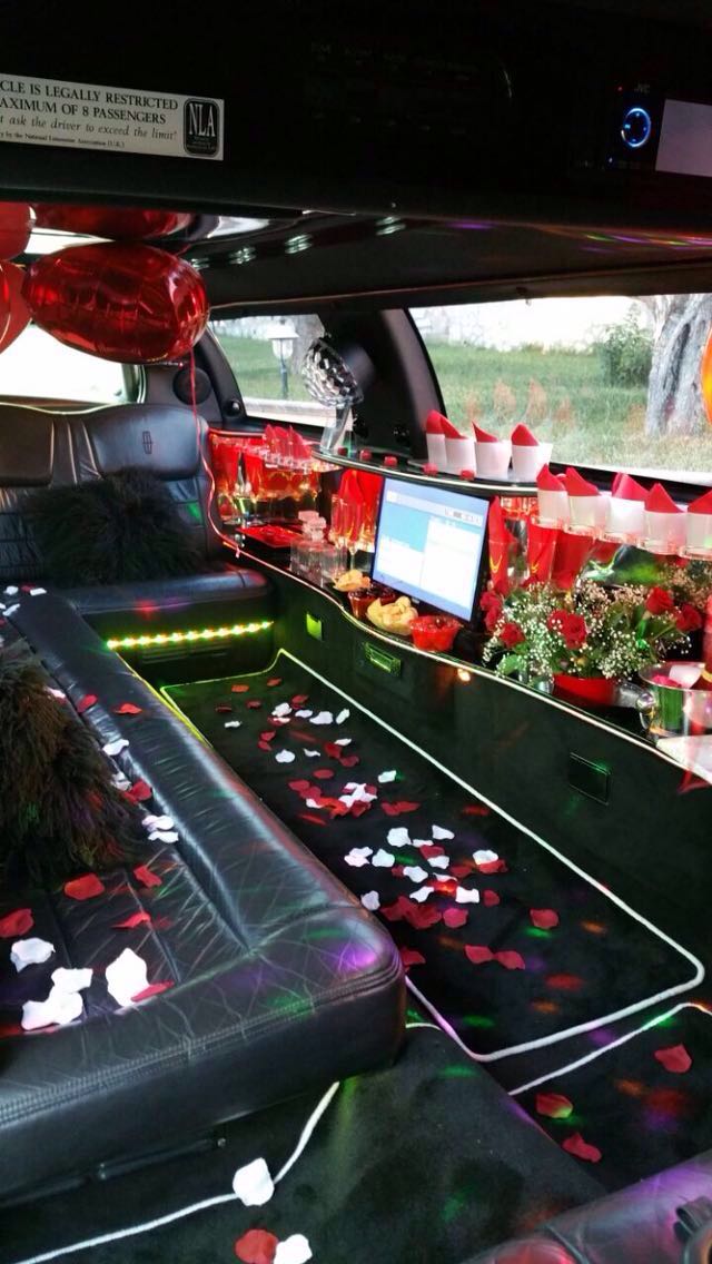 Interior limousine